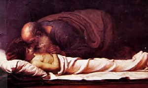 Leighton: Elisha Raises the Shunamite