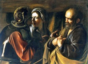 Caravaggio: Peter's Denial