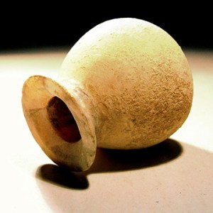 An alabaster jar
