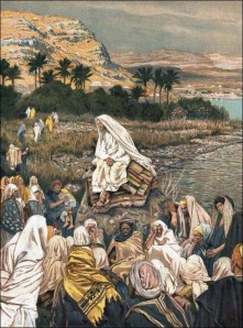 Tissot: Jesus Teaching by the Seashore
