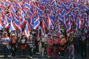 Reuters: Thai Protestors Target Ministries and Threaten Stock Exchange