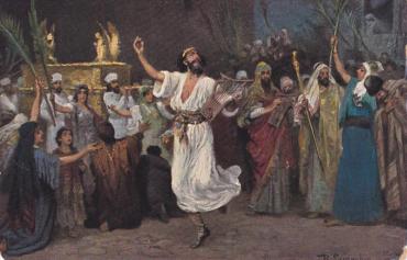 david dances before the ark