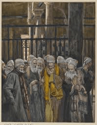 Tissot: The Pharisees Conspire Together