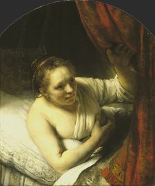 Rembrandt: Sarah Waiting for Tobias