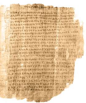 A papyrus of John 1:1-14