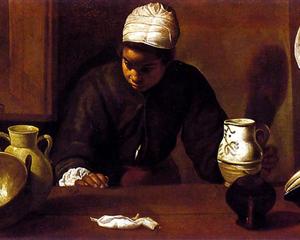 Velázquez: Kitchen Scene with the Supper in Emmaus