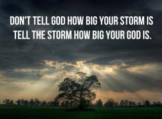tell the storm