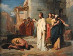 Jean-Marie Melchior Doze: Jesus Healing the Leper