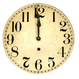 ClockClipArtNoon