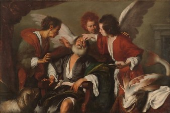 Bernardo Strozzi: Tobias Curing his Father's Blindness