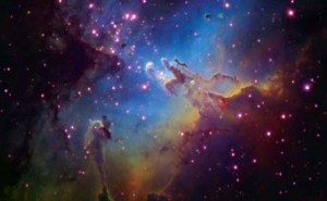 Eagle Nebula is 6500 light years from Earth