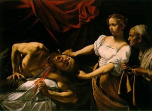 Caravaggio: Judith beheading Holofernes