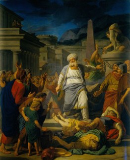 Michel Nicolas Bernard Lépicié: Mattathias Kills an Officer of Antiochus
