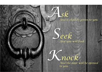ask_seek_knock_importunity