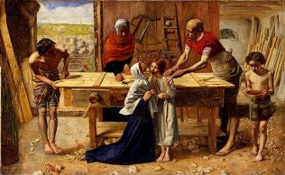 John Everett Millais: Christ in the Carpenter's Shop
