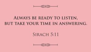 sirach 5