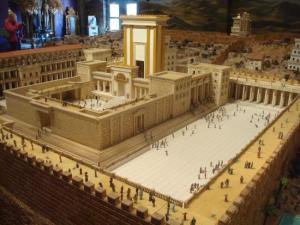 Model of the rebuilt Temple in Jerusalem