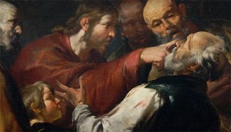 Asserto Gioacchino: Healing of the Blind Man