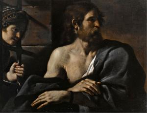 Guercino: Saint John the Baptist in Prison Visited by Salome